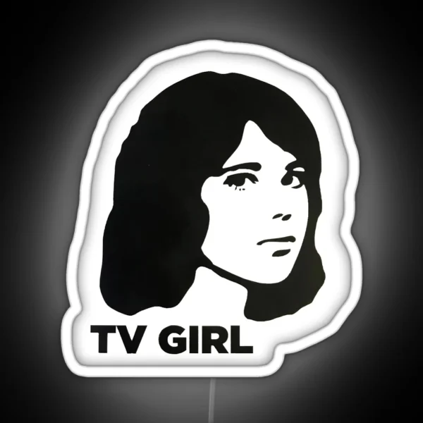 TV GIRL RGB Neon Sign