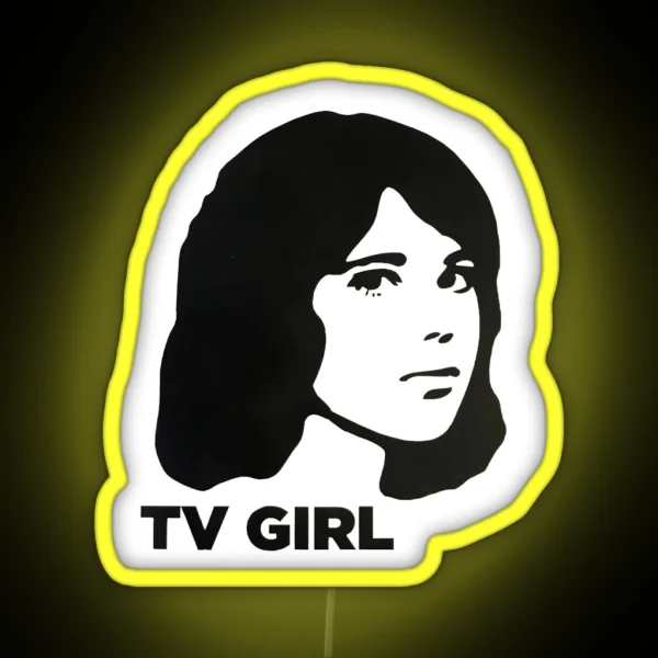 TV GIRL RGB Neon Sign