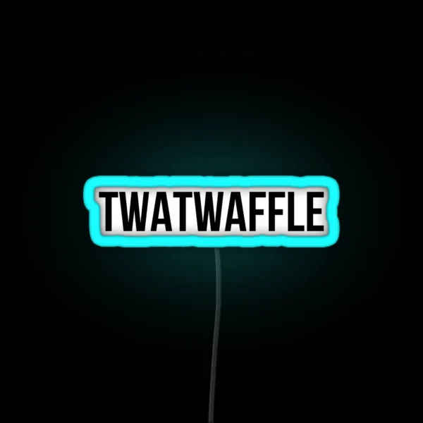 Twatwaffle RGB Neon Sign