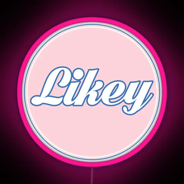 Twice Likey RGB Neon Sign