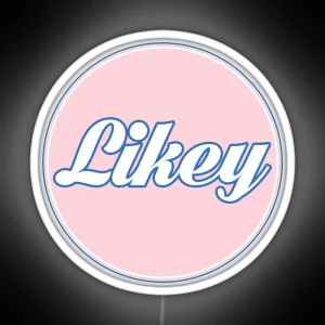 Twice Likey RGB Neon Sign