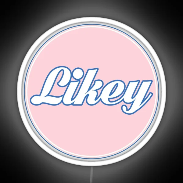 Twice Likey RGB Neon Sign