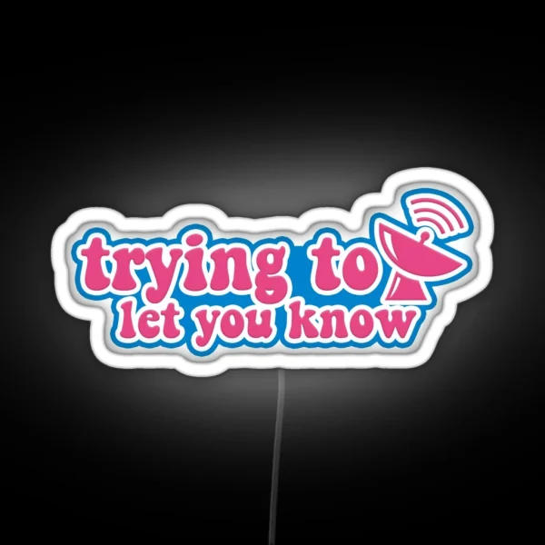 TWICE Trying To Let You Know RGB Neon Sign