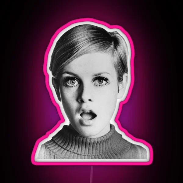 Twiggy RGB Neon Sign