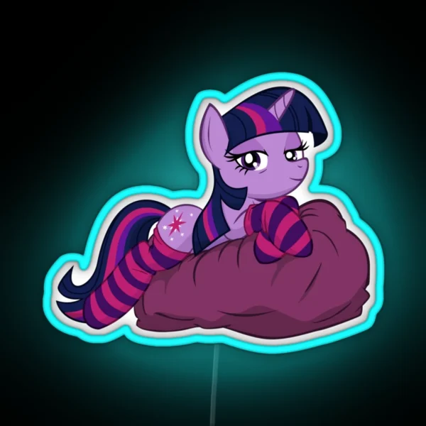 Twilight Sparkle Sexy RGB Neon Sign