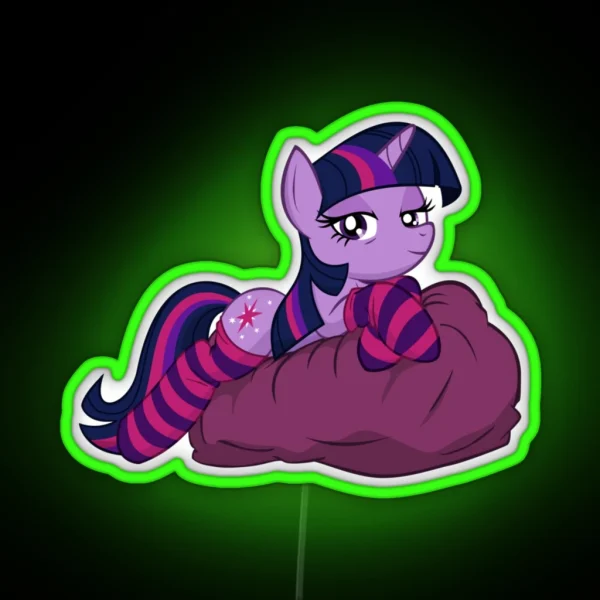 Twilight Sparkle Sexy RGB Neon Sign