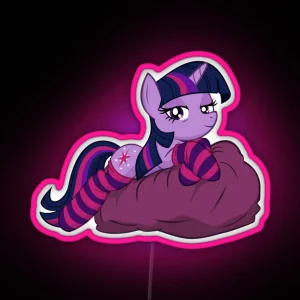 Twilight Sparkle Sexy RGB Neon Sign