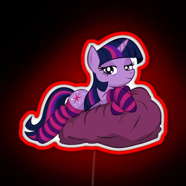 Twilight Sparkle Sexy RGB Neon Sign