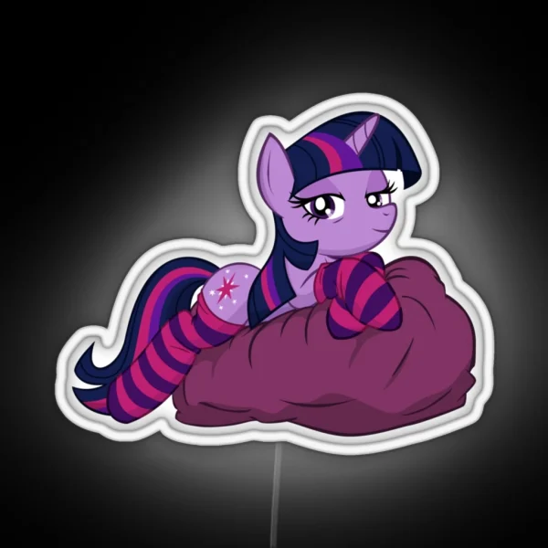 Twilight Sparkle Sexy RGB Neon Sign