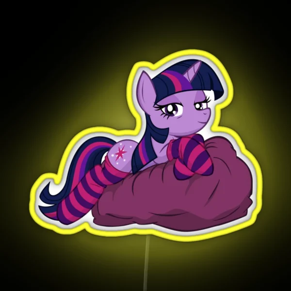 Twilight Sparkle Sexy RGB Neon Sign
