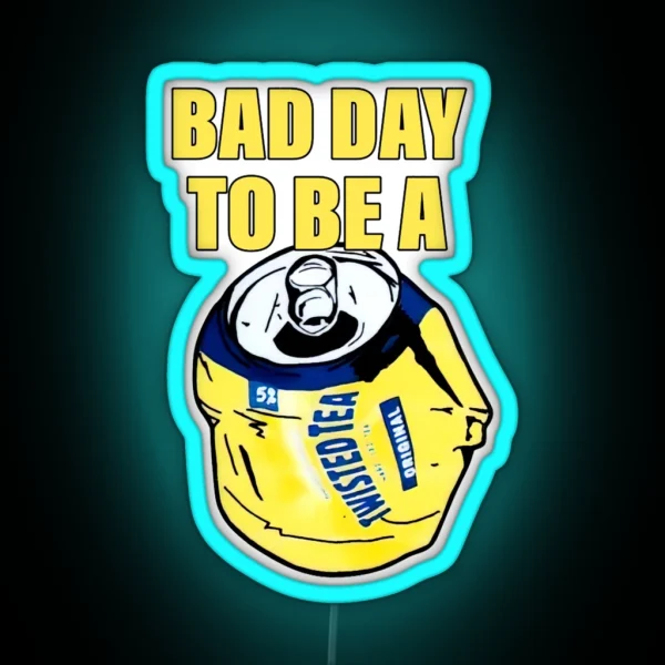 Twisted Tea Famous Hard Iced Tea Popular Tea RGB Neon Sign