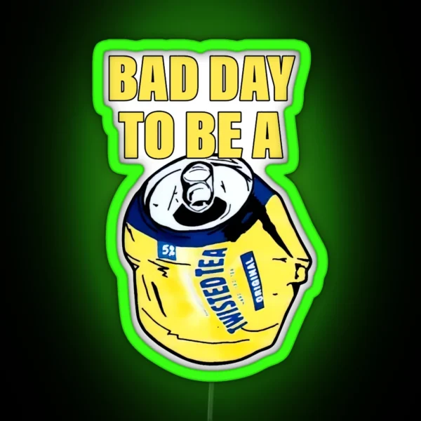 Twisted Tea Famous Hard Iced Tea Popular Tea RGB Neon Sign