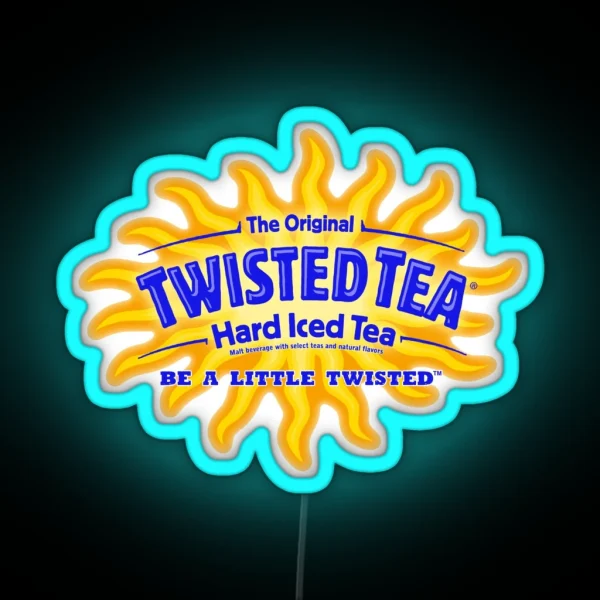 Twisted Tea Logo RGB Neon Sign