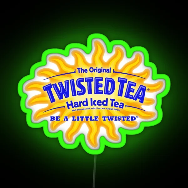 Twisted Tea Logo RGB Neon Sign