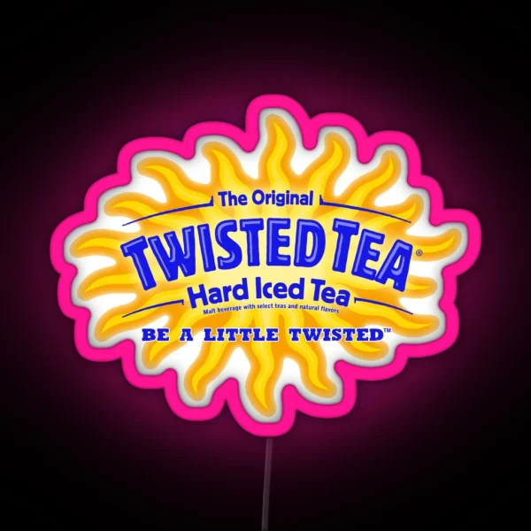 Twisted Tea Logo RGB Neon Sign