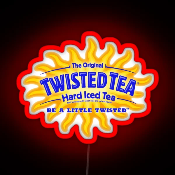 Twisted Tea Logo RGB Neon Sign