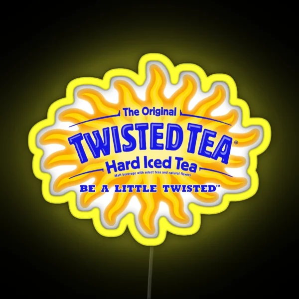 Twisted Tea Logo RGB Neon Sign