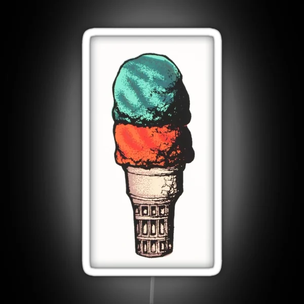 Two Scoops RGB Neon Sign