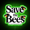 RGB Neon Sign Featuring Tyler the Creator's Bee Preservation Message