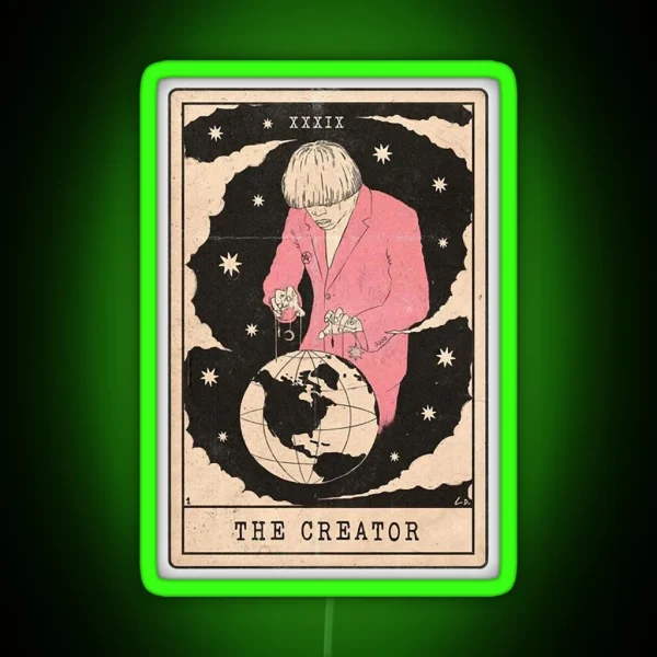 Tyler The Creater Rapper And Record Producer Debut Solo RGB Neon Sign