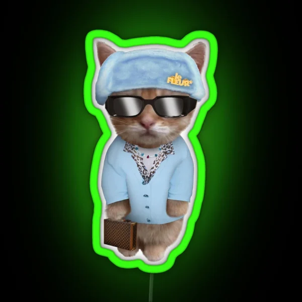 Tyler The Creator Kitty RGB Neon Sign