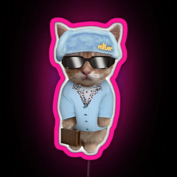 Tyler The Creator Kitty RGB Neon Sign