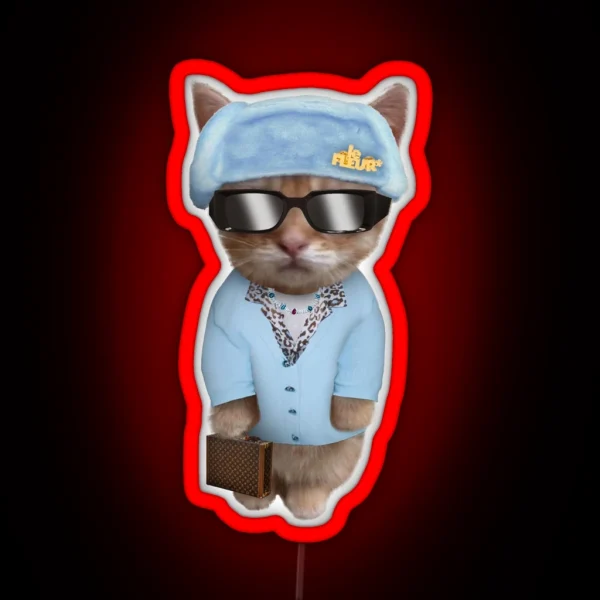 Tyler The Creator Kitty RGB Neon Sign