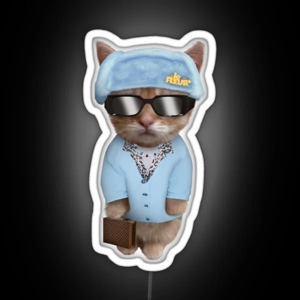 Tyler The Creator Kitty RGB Neon Sign
