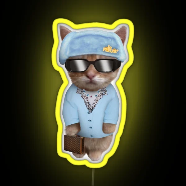 Tyler The Creator Kitty RGB Neon Sign