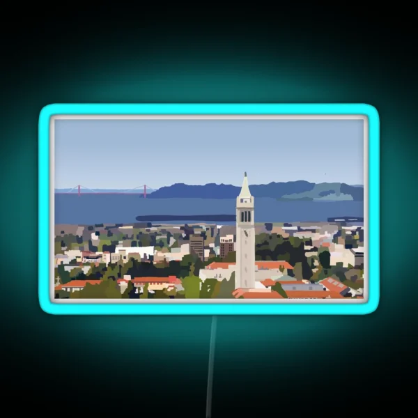 Uc Berkeley And The Bay RGB Neon Sign