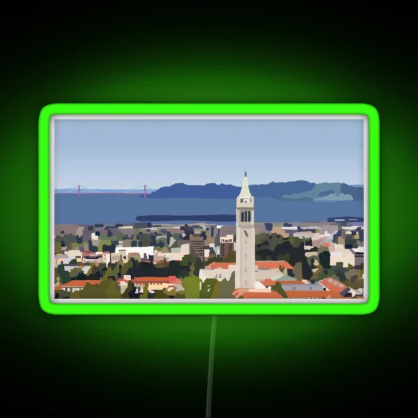 Uc Berkeley And The Bay RGB Neon Sign