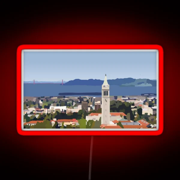 Uc Berkeley And The Bay RGB Neon Sign