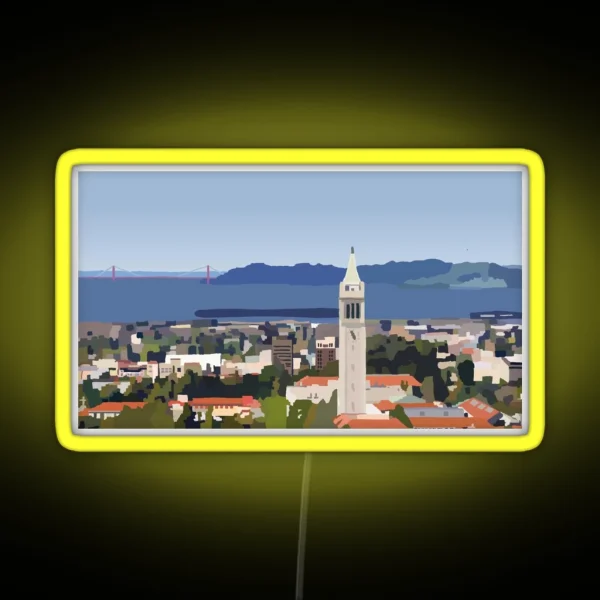 Uc Berkeley And The Bay RGB Neon Sign