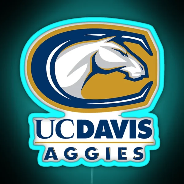 UC Davis Fun RGB Neon Sign