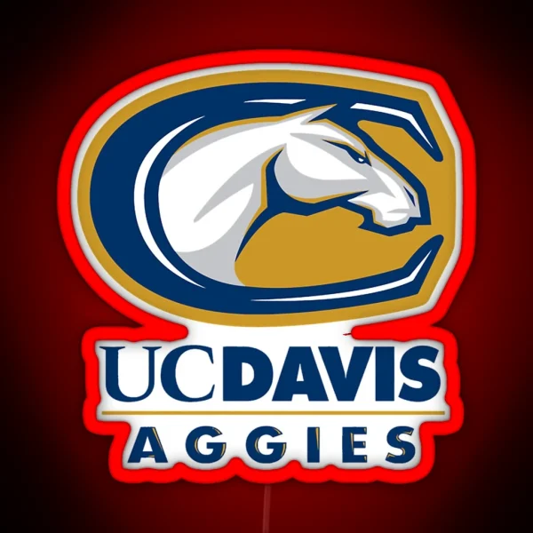 UC Davis Fun RGB Neon Sign