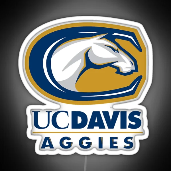 UC Davis Fun RGB Neon Sign