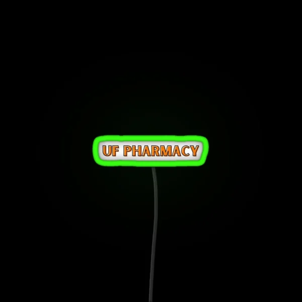 UF PHARMACY RGB Neon Sign
