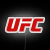 RGB Neon Sign Inspired by the Iconic UFC Championship Logo