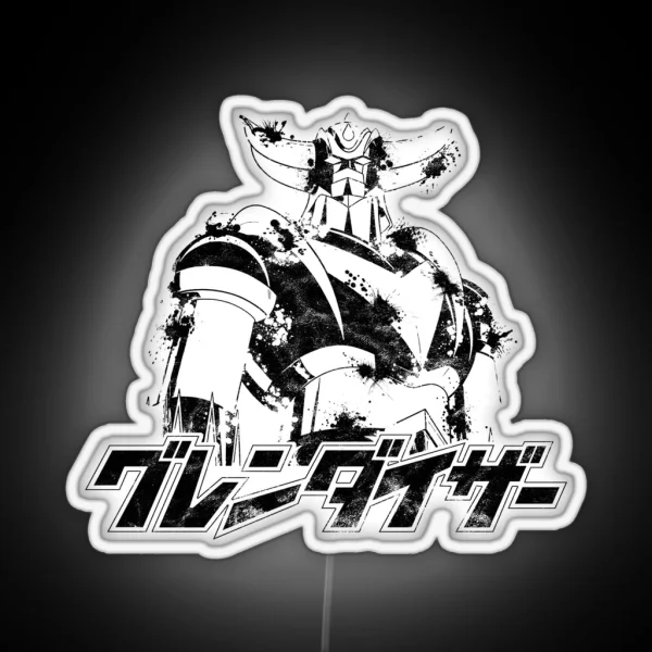 UFO Robo Grendizer Goldorak Super Robot Line RGB Neon Sign