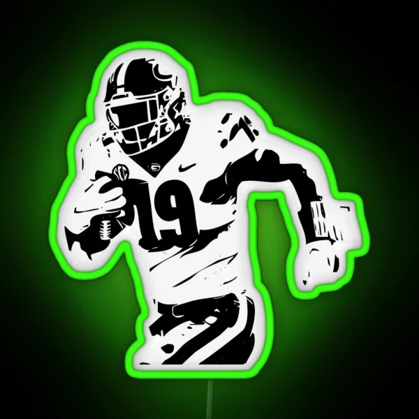 UGA Brock Bowers Led RGB Neon Sign