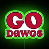 Bright university spirit neon sign for Georgia Bulldog fans everywhere