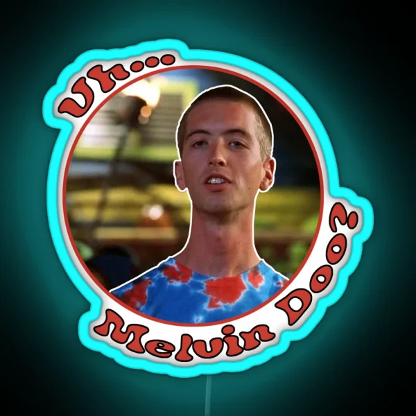 Uh Melvin Doo RGB Neon Sign