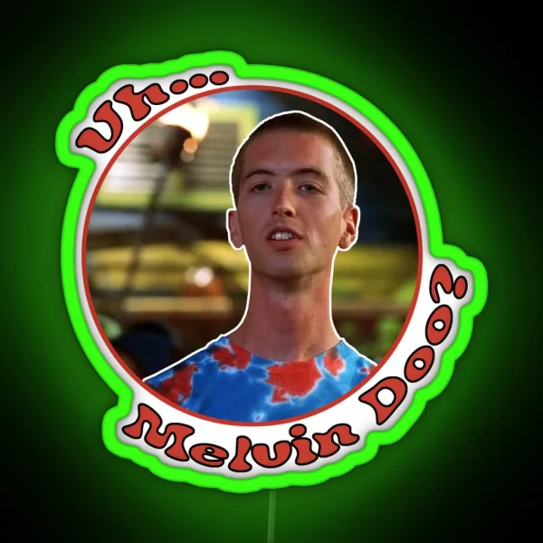 Uh Melvin Doo RGB Neon Sign