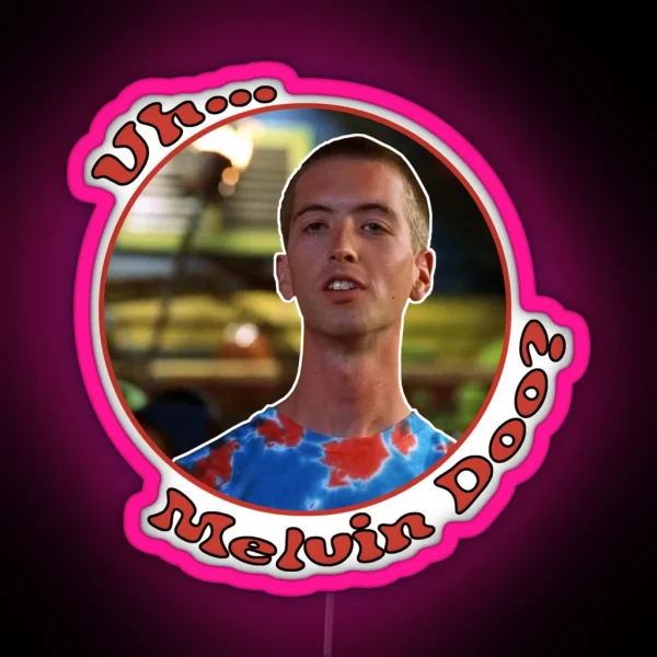 Uh Melvin Doo RGB Neon Sign