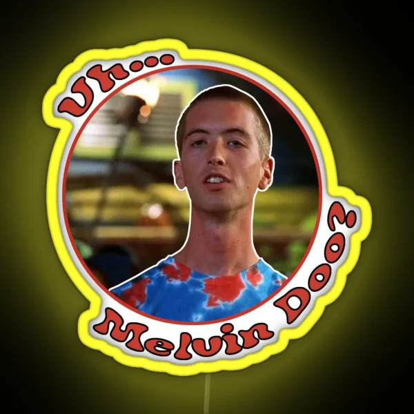Uh Melvin Doo RGB Neon Sign