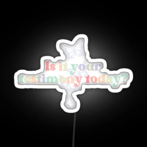 Uh Oh Impeachment RGB Neon Sign