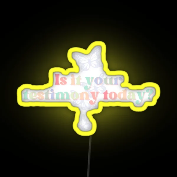 Uh Oh Impeachment RGB Neon Sign