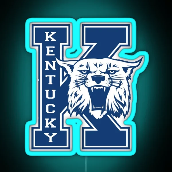 UK Wildcat RGB Neon Sign