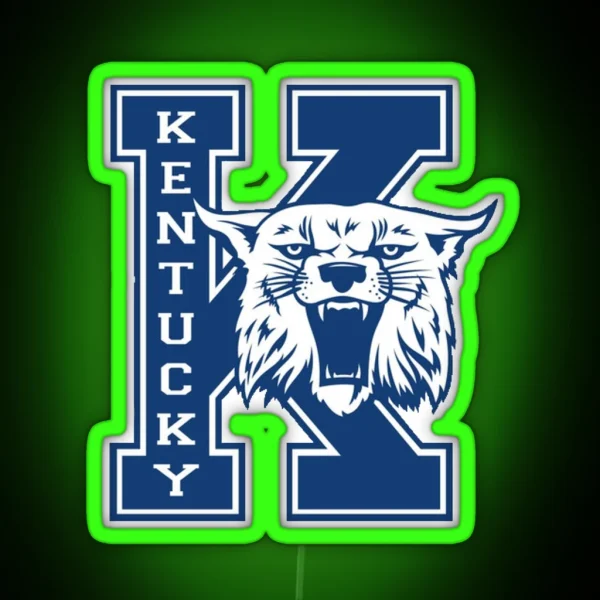 UK Wildcat RGB Neon Sign