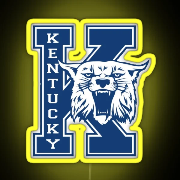 UK Wildcat RGB Neon Sign